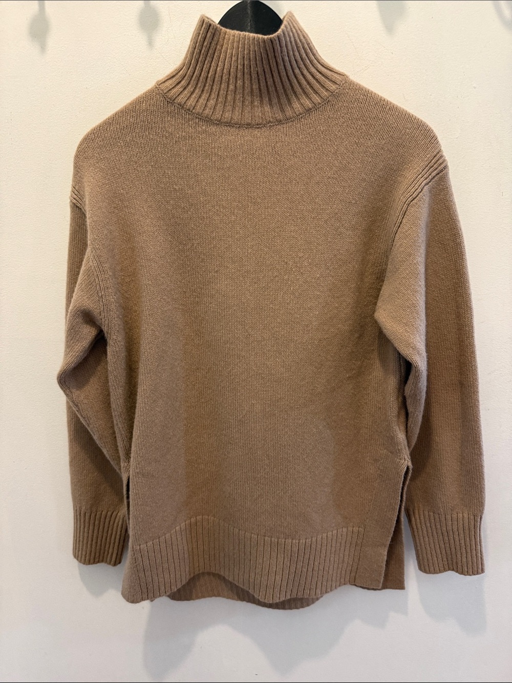 H&M Camel Turtleneck Sweater